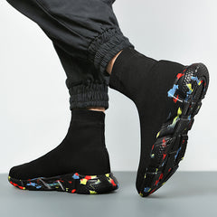 Old Beijing Cloth Women Elastic Socks Shoes