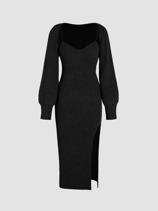 Women's Fashion Suspenders Dress Two-piece Set