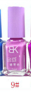 Luminous Nail Polish Night Fluorescent Candy Color Art Supplies