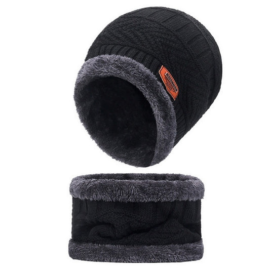 Warm Cashmere Padded Hat Scarf Gloves Set Of Three