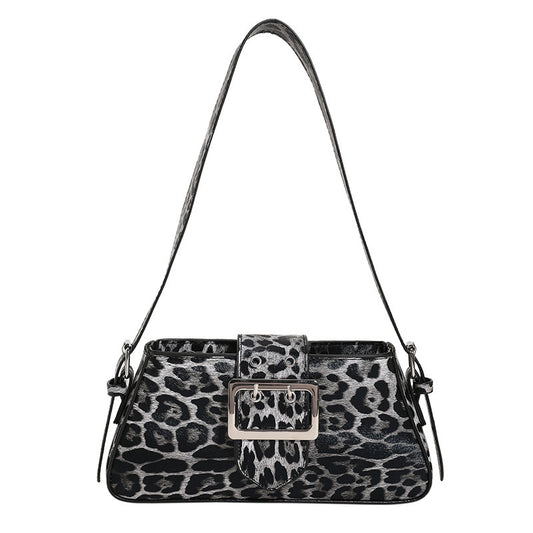 Leopard Underarm Bag Female Personality Trendy