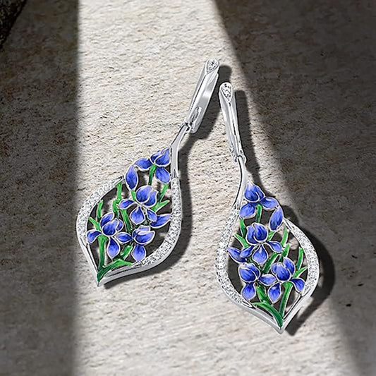 Flower Earrings Women's Artistic Fashion