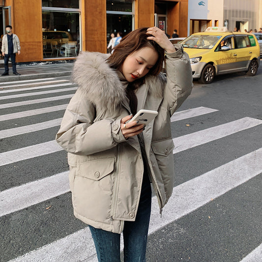 Korean Style Ins Small Cotton-padded Jacket Chic Cotton-padded Puffer Jacket