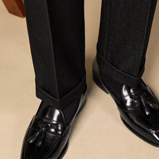 European And American Business Casual Tassel Loafers