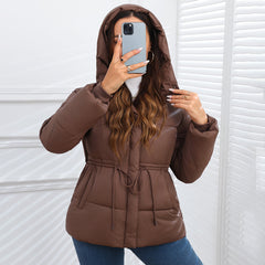 Women Puffer Coat Cotton-padded puffer Jacket Cotton-padded