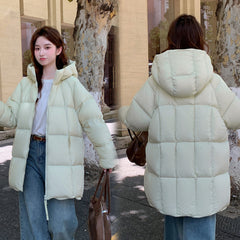 Short Cotton-padded Parka For Women