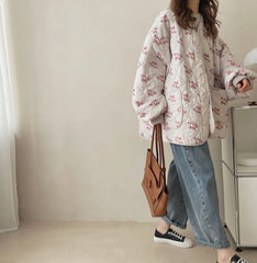 Cotton Jackets for Women – Thick Workwear Small Bread Style Coat