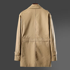 Windbreaker Men's Jacket Thin Style Plus Velvet Optional