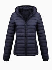 Women's Lightweight Hooded Winter Jacket