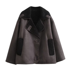 Women's Fashion Loose Fur Coat