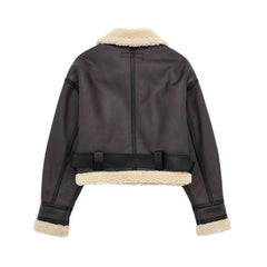 Women's Fashion Double-sided Short Jacket