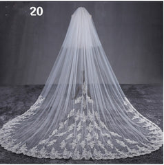 Bridal Wedding Dress Long Tail Luxury Super Fairy Wedding Veil