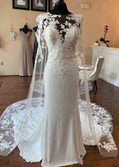 Bridal Wedding Dress White Long Shawl