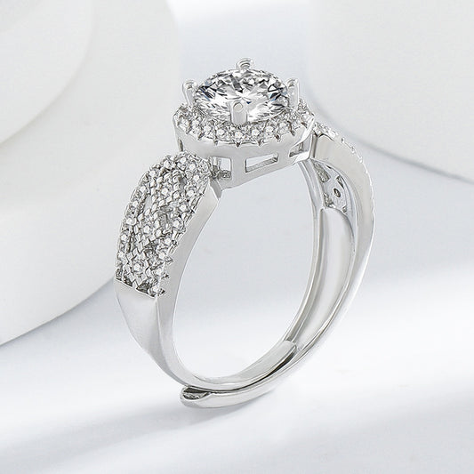 High-end Entry Lux Square Ring