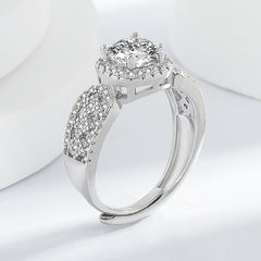 High-end Entry Lux Square Ring