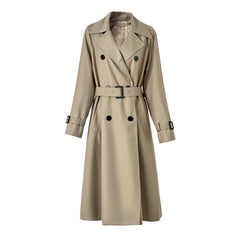 Trench Autumn And Winter Women's Mid-length Sense Petite Coats