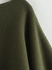 Women's Pullover Cape Sweater Top