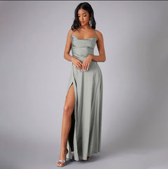 New Sexy Slimming Slim Fit Backless Waist-tight Dress