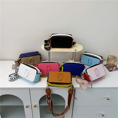 Bag Fashionable Wide Shoulder Strap Crossbody Small Bag Fashionable All-match Small Square Bag