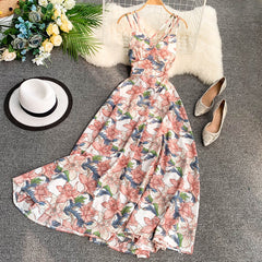 Waist strap dress