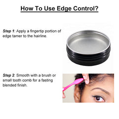 Unisex Broken Hair Finishing Gel Hair Wax Styling Cream