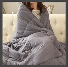 Product Weighted Blanket Relieve Anxiety Improve Sleeping Release Stress Weighted Blanket Quilt Blanket Cuatomize Color Available