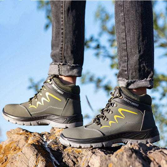 Electric welder winter labor protection cotton shoes
