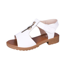 Fish mouth sandals