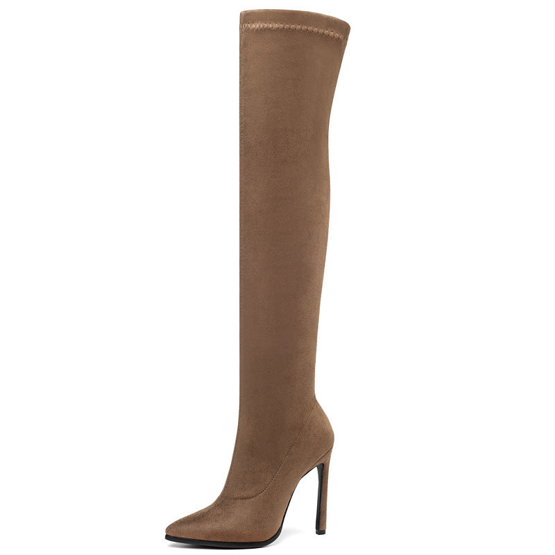 Stiletto high heel over the knee boots – view 9
