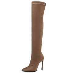 Stiletto high heel over the knee boots – view 9