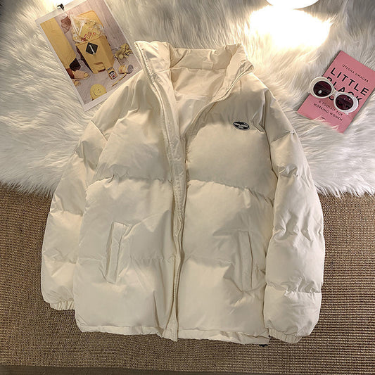 Loose Short Down Puffer Jacket Cotton Women's Coat