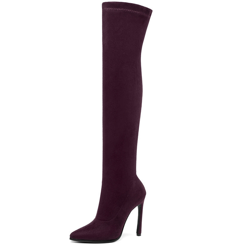 Stiletto high heel over the knee boots – view 17