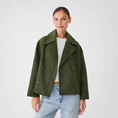 European And American Women's Clothing Long Sleeve Coat Overcoat
