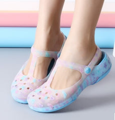 New sandals, women's shoes, Summer hole shoes