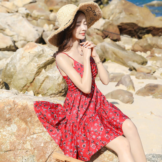 Bohemian floral dress