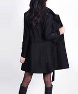 Slim woolen coat  women's clothing