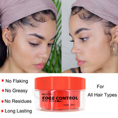 Unisex Broken Hair Finishing Gel Hair Wax Styling Cream