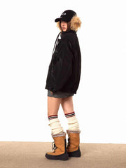 Cold Protection In Winter Couple Cotton-padded Clothes Loose