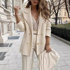 Casual Long Sleeve Jacket Coat