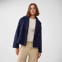 European And American Women's Clothing Long Sleeve Coat Overcoat