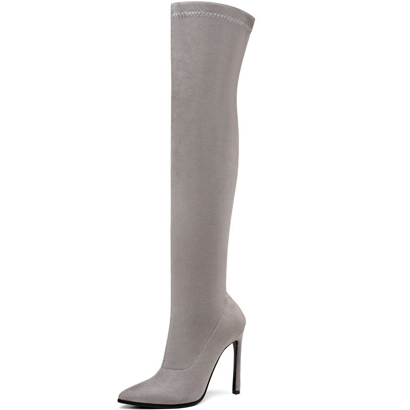 Stiletto high heel over the knee boots – view 14