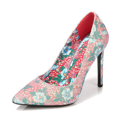 Pointed stiletto heels