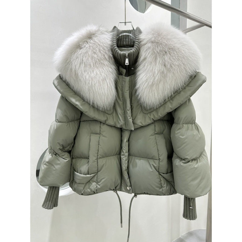 Jacket Female Light Luxury Loose And Warm Puffer Jacket Coat
