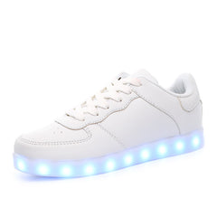 Fluorescent shoes