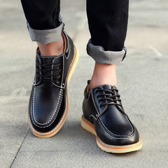 Men's Leather Shoes Height Increasing Insole 6cm