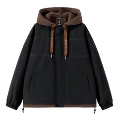 Men's Spring And Autumn Hooded All-matching Jacket