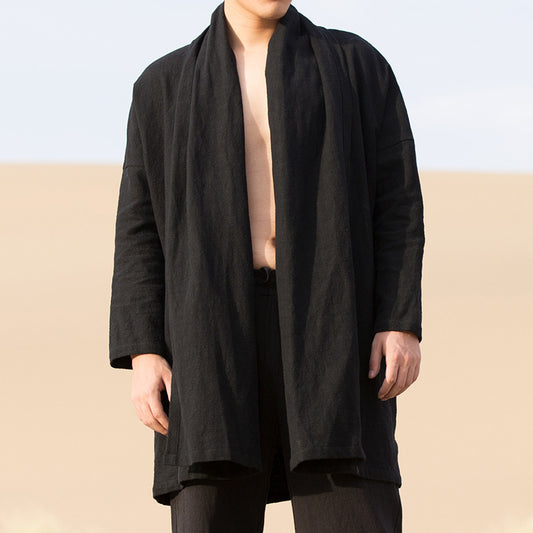 Chinese Style Men's Casual Windbreaker Coat