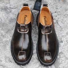 Martin Boots Men's Shoes British Style Tooling Boots