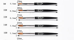 Multi-Specification Mink Hair Manicure Brush Flat Head Nail Polish Glue Painted Phototherapy Pen