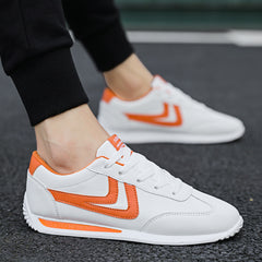 Men's Shoes Breathable All-Match White Shoes